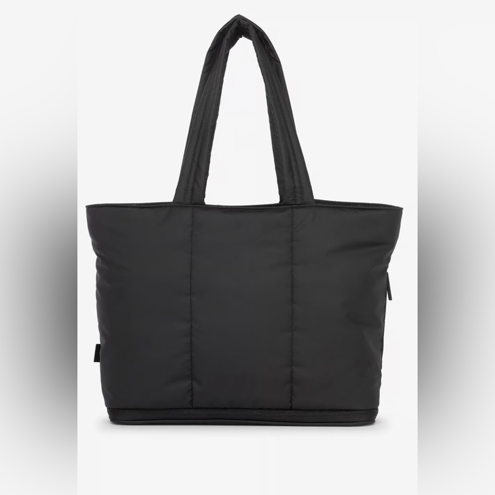 CALPAK Luka Expandable Laptop Tote in Black
